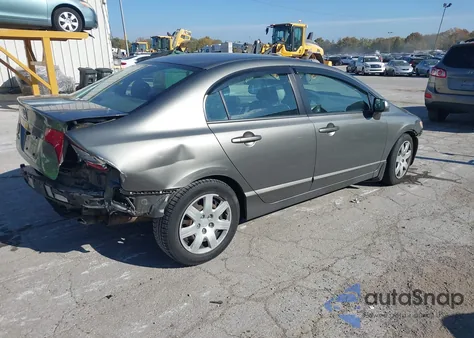 2007 Honda Civic Lx из США, поврежденный, VIN 1HGFA16517L081794